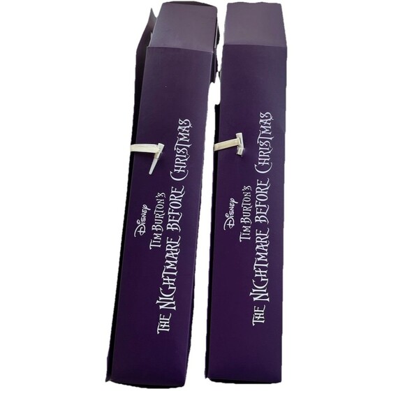 Set 2 Hot Topic Nightmare Before Christmas Coffins Jack Sally Exc Artist Proof - Picture 6 of 12